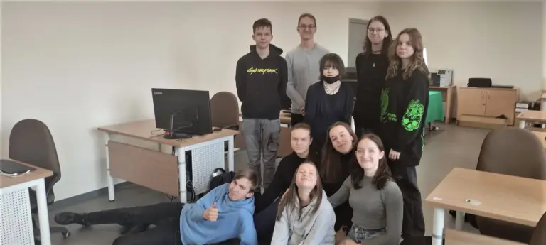Nuotrauka 7: Janoniečiai Šiaulių profesinio rengimo centro prekybos ir verslo skyriuje