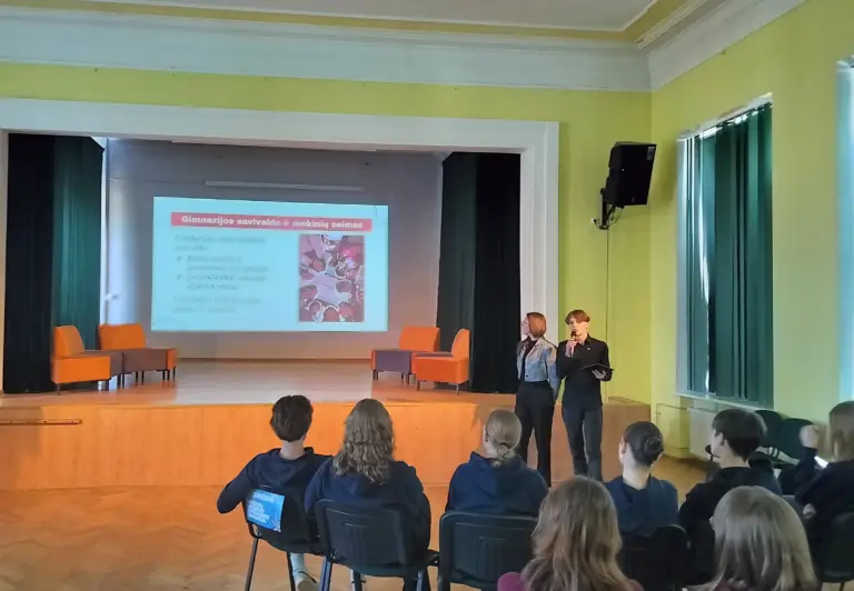 Nuotrauka 2: Respublikinė mokinių savivaldų konferencija „Būk aktyvus“