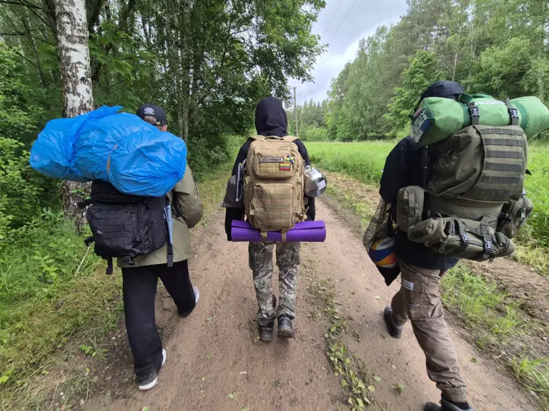 Nuotrauka 5: DofE bronzos komandos ,,Koshmarai" bandomasis žygis: nuo permirkusių batų iki neišdildomų prisiminimų