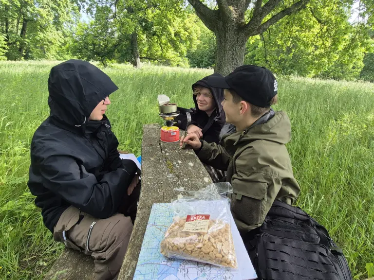 Nuotrauka 4: DofE bronzos komandos ,,Koshmarai" bandomasis žygis: nuo permirkusių batų iki neišdildomų prisiminimų