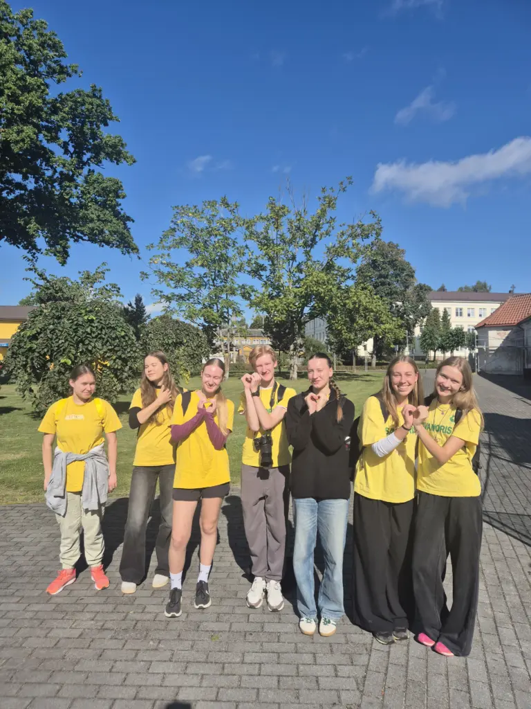 Nuotrauka 3: Gimnazistų savanorystė piligriminiame žygyje į Šiluvą
