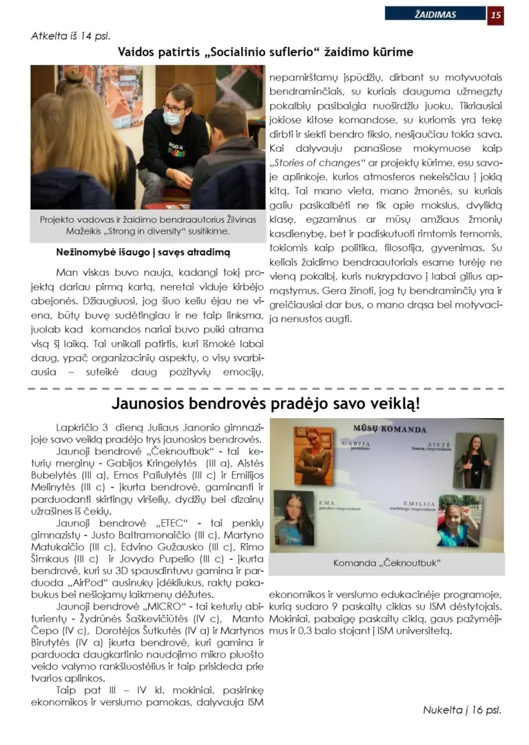 Nuotrauka 15: „Tebūnie šviesa” sveikina su Šv. Kalėdom ir kviečia skaityti!