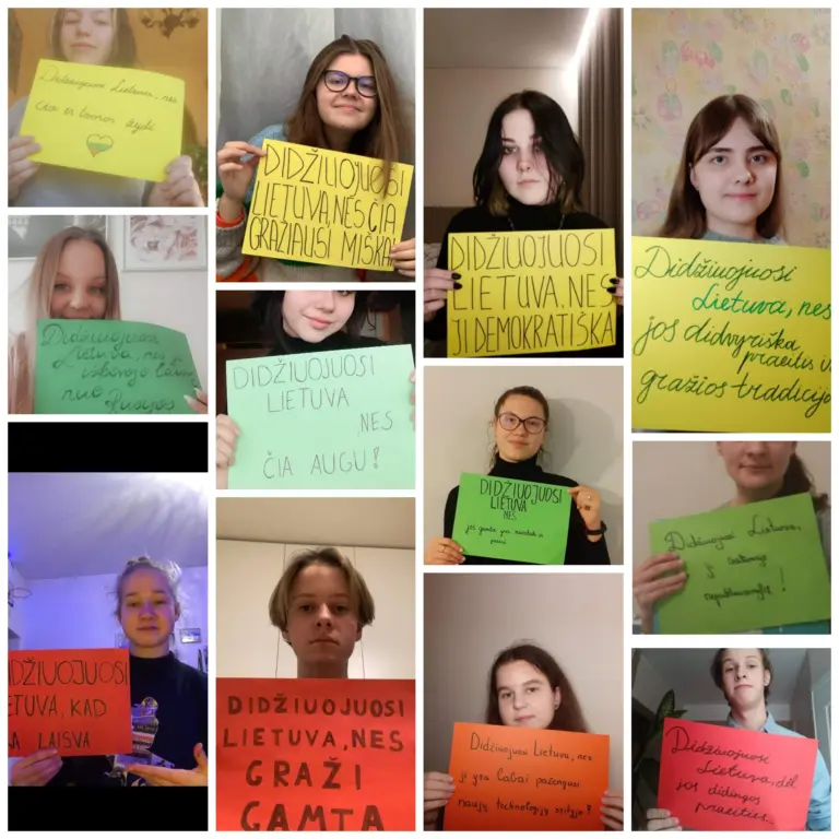 Sveikiname visus su artėjančia Lietuvos valstybingumo atkūrimo švente!