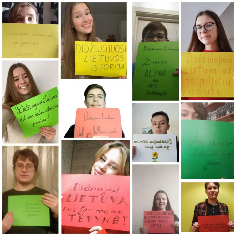 Sveikiname visus su artėjančia Lietuvos valstybingumo atkūrimo švente!