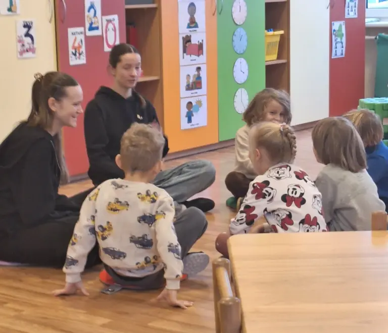 Nuotrauka 3: Svečiuose pas „Kaštoniukus”