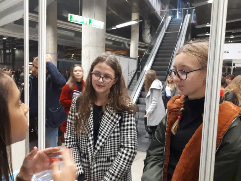 Janoniečiai apsilankė tarptautinių studijų parodoje ,,Išsilavinimas ir karjera 2018“
