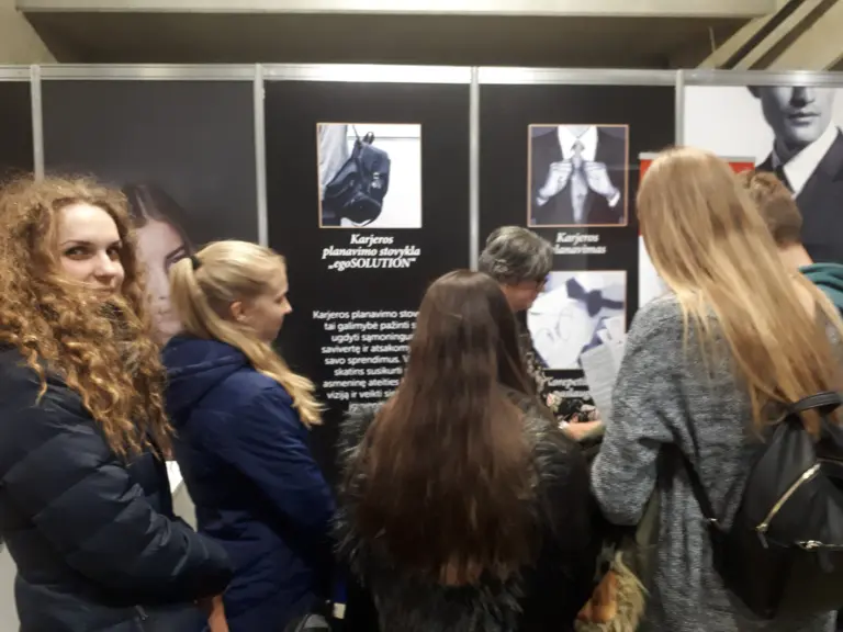 Janoniečiai apsilankė tarptautinių studijų parodoje ,,Išsilavinimas ir karjera 2018“