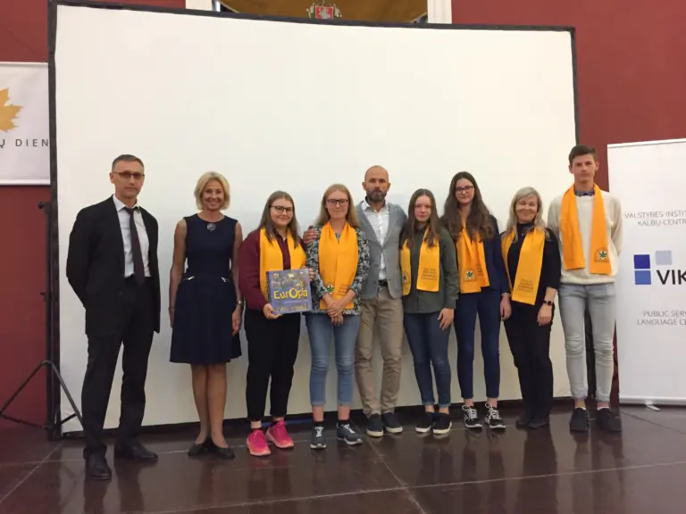 Janoniečių sėkmė konkurse „Europos kalbų labirintas 2019”
