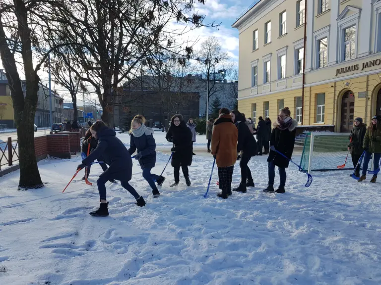 „Pasaulinė sniego diena 2019“ mūsų gimnazijoje