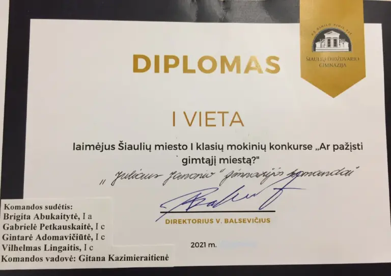 Janoniečiai tyrinėjo, ieškojo ir rungtyniavo gimtajame mieste!