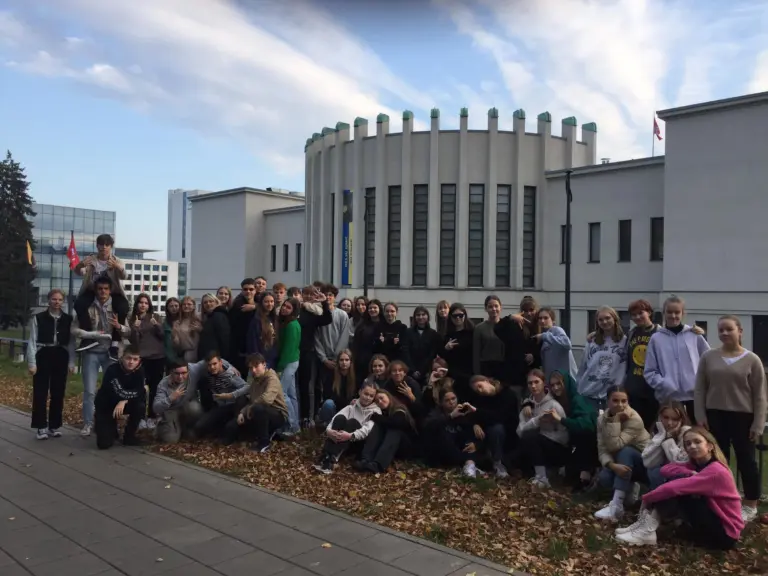 Nuotrauka 1: Dalyvavome edukacinėje programoje „Kaunas – Europos kultūros sostinė 2022“