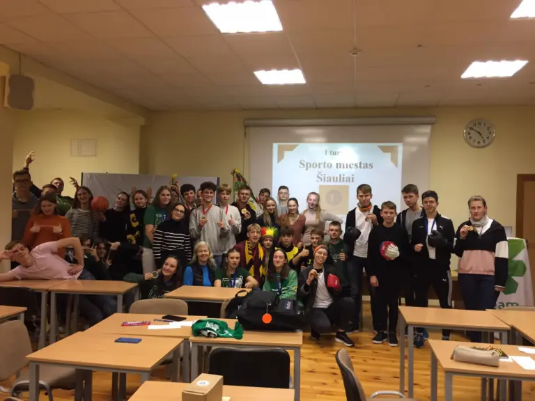 Nuotrauka 3: „JJG Protų kovos“ spalvos – projektas „Sporto miestas Šiauliai“