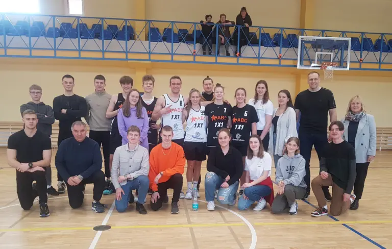 Nuotrauka 1: Krepšinio lygos 1×1 pristatymas 2022 04 28