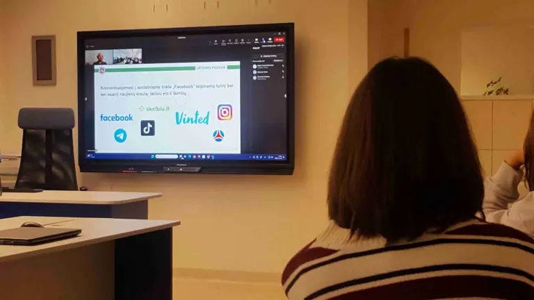 Nuotrauka 2: Integruota  karjeros ir IT pamoka