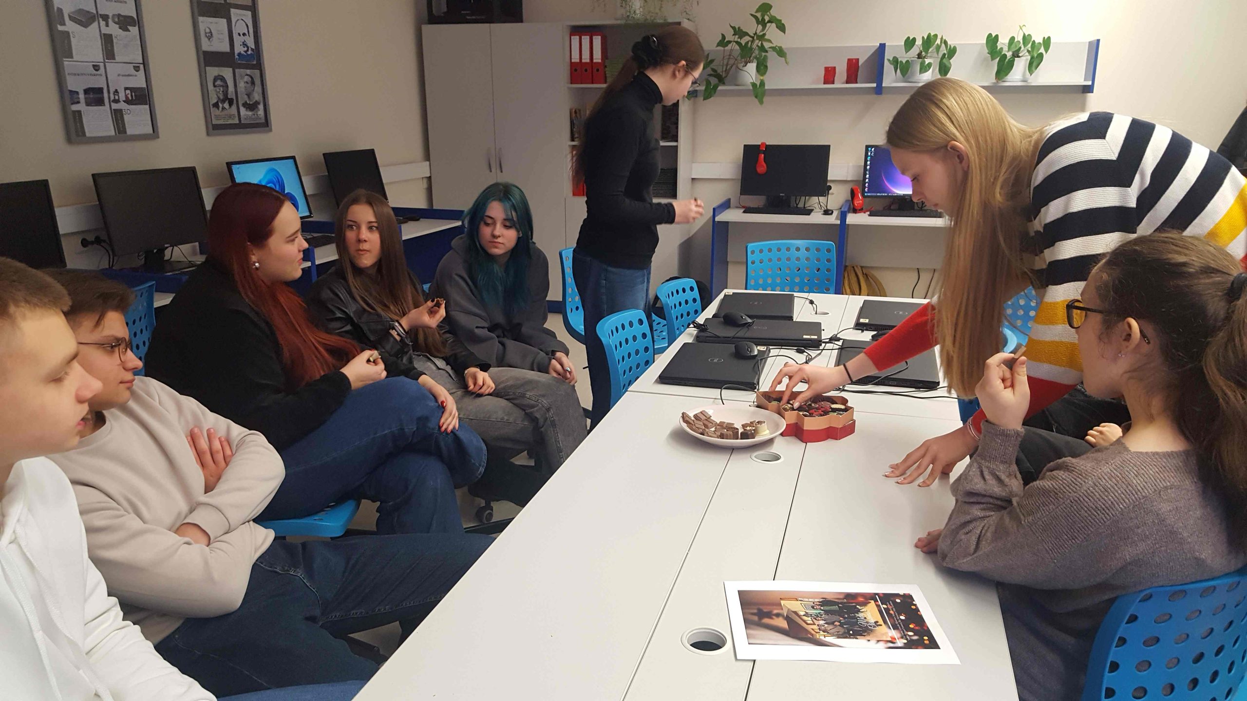 Nuotrauka 1: eTwinning projektas „CSAI – Cyber Security and Artificial Intelligence”