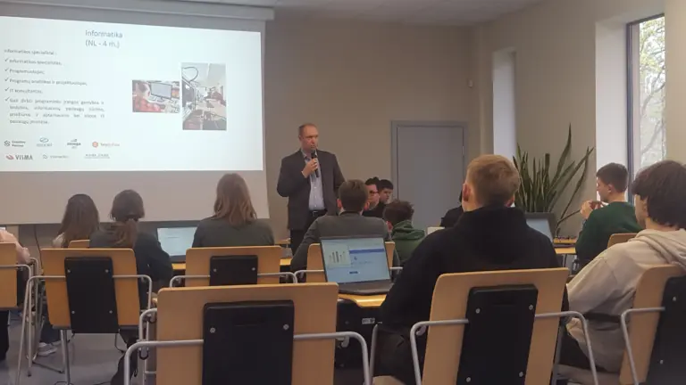 Nuotrauka 6: Respublikinis 6-12 kl. mokinių IT konkursas „IT VARŽYBOS 2024“