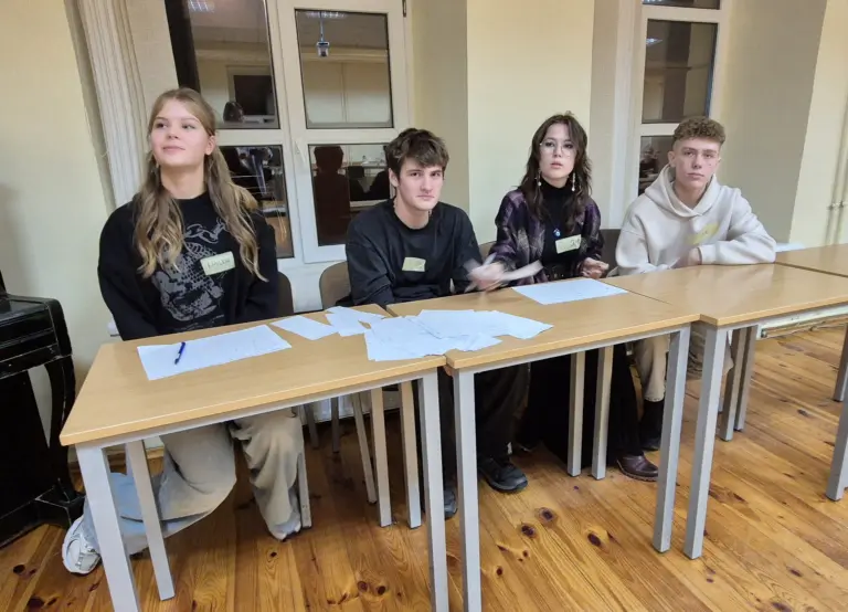 Nuotrauka 3: I c klasės bendruomenės vakaras