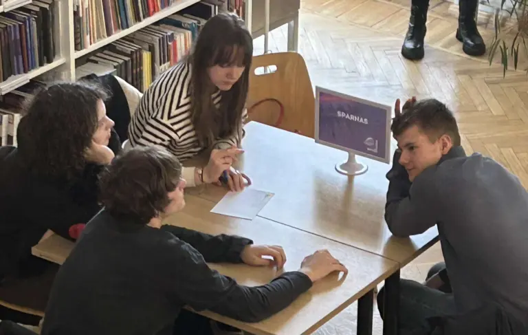 Nuotrauka 6: Janoniečių sėkmė protų kovose, skirtose Lietuvių kalbos dienoms