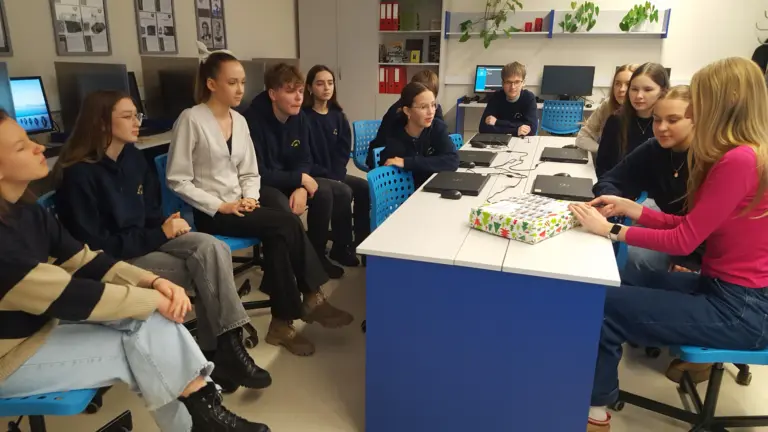 Nuotrauka 4: eTwinning projekto  „Where Tradition Meets Modernity” partnerių dovanos