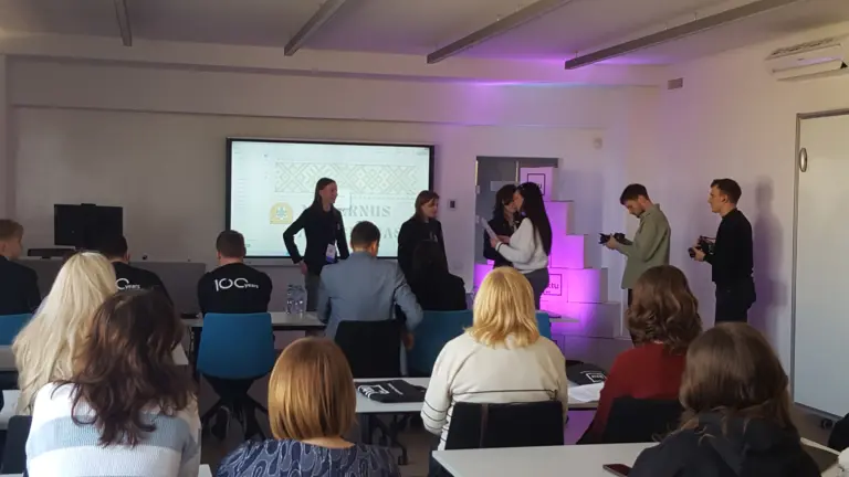 Nuotrauka 4: Informacinės sistemos grafinės sąsajos projektavimo varžybos