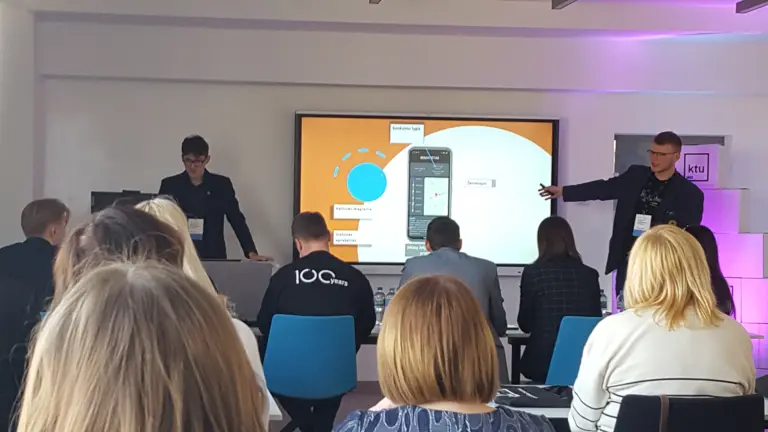 Nuotrauka 6: Informacinės sistemos grafinės sąsajos projektavimo varžybos