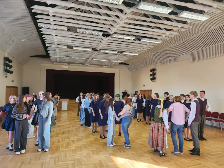 Nuotrauka 14: Tarptautinio projekto trišalė partnerystė-ekologinio sąmoningumo ir sveiko gyvenimo būdo link