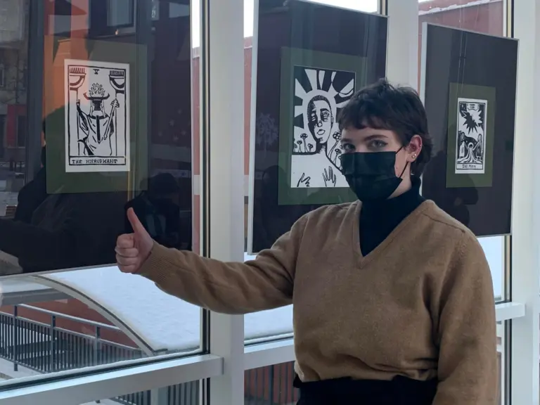 Nuotrauka 2: Grafikos darbų paroda „Stichijos ir aš“