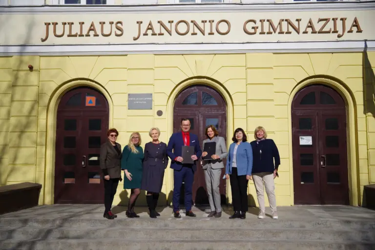 Nuotrauka 1: Juliaus Janonio gimnazijoje bus įsteigta KTU klasė