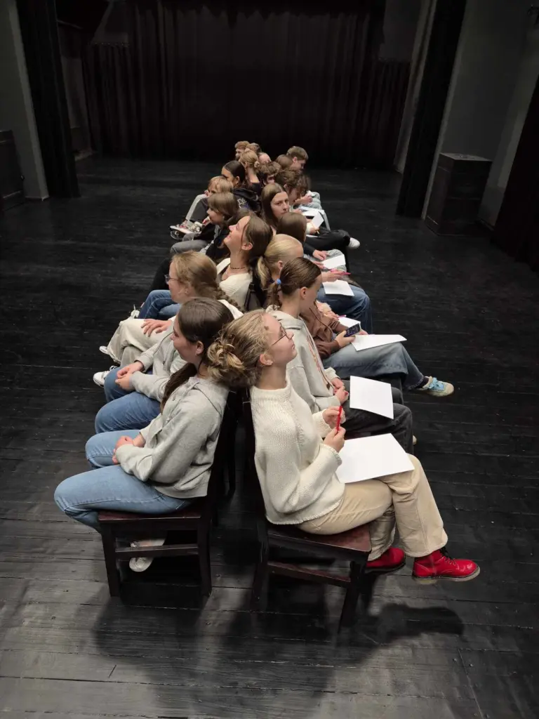 Nuotrauka 1: Edukacija dramos teatre