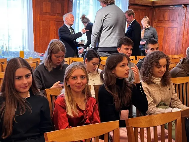 Nuotrauka 5: Netradicinė anglų kalbos pamoka Ch.Frenkelio viloje