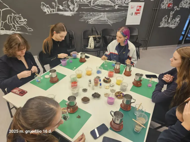 Nuotrauka 4: Kultūros paso edukacijoje „Šviesos menas“