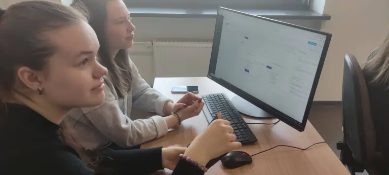 Nuotrauka 3: Janoniečiai Šiaulių profesinio rengimo centro prekybos ir verslo skyriuje