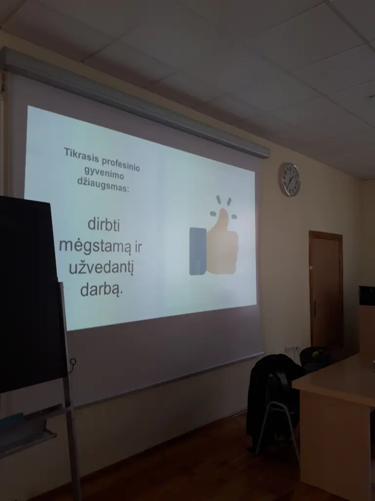 Gimnazistams pristatyta Vilniaus universiteto Šiaulių akademija