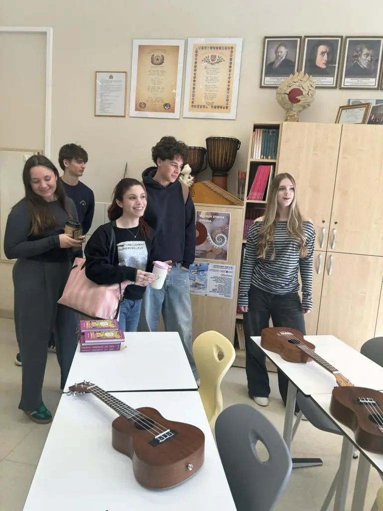 Nuotrauka 1: Psichologo profesijos pristatymas ir netradicinė gyvenimo įgūdžių, ugdymo karjerai ir anglų kalbos pamoka