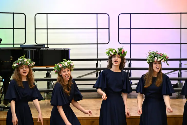 Nuotrauka 1: Sveikiname ansamblį „Viva melodica”