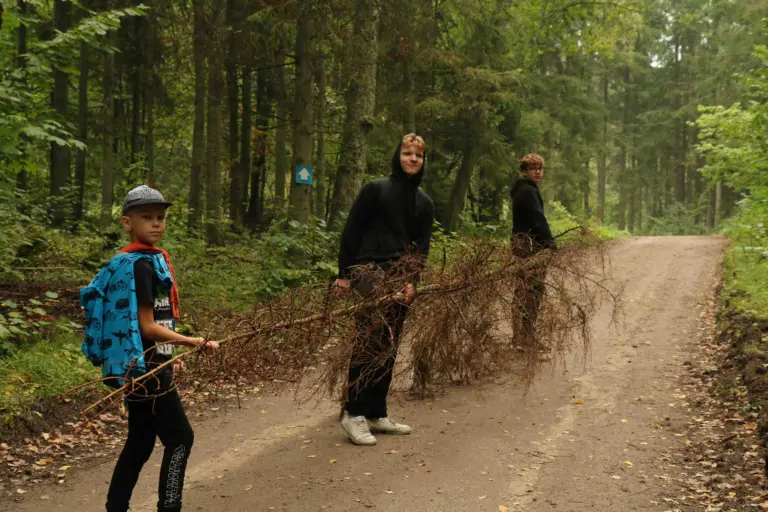 Nuotrauka 12: Bendruomenės žygis „Olimpinis ruduo 2024“ prie Pageluvio ežero