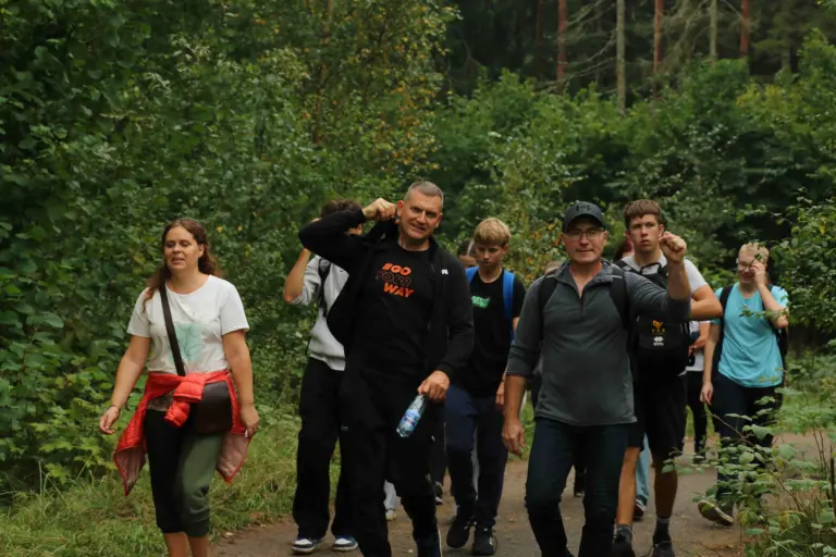Nuotrauka 9: Bendruomenės žygis „Olimpinis ruduo 2024“ prie Pageluvio ežero