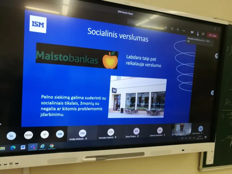 ISM Verslo klasė