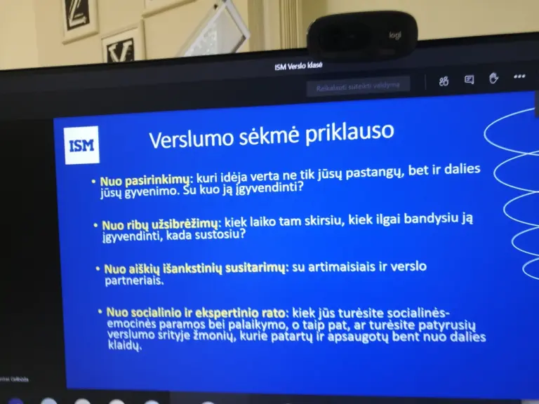 ISM Verslo klasė