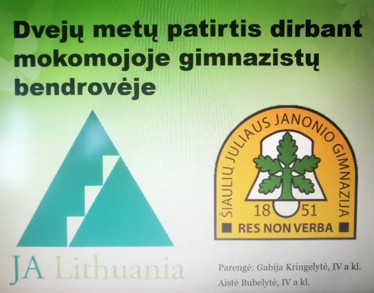 Nuotrauka 2: XX Tarptautinė konferencija „Moksleivių matematikos, informacinių technologijų ir ekonomikos projektiniai darbai“