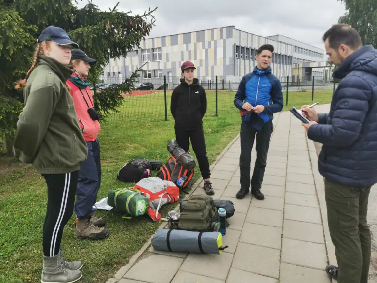 Nuotrauka 6: DofE programos sidabrinių „Sakalų“ nuotykiai