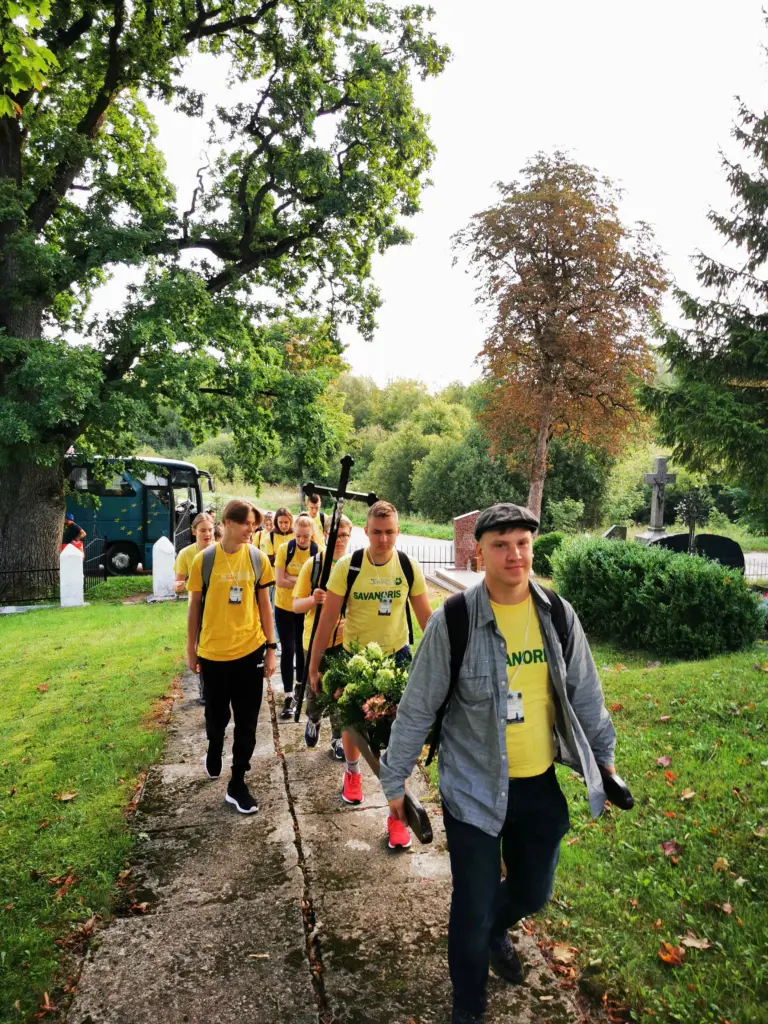 Nuotrauka 5: Savanorystė piligriminiame žygyje