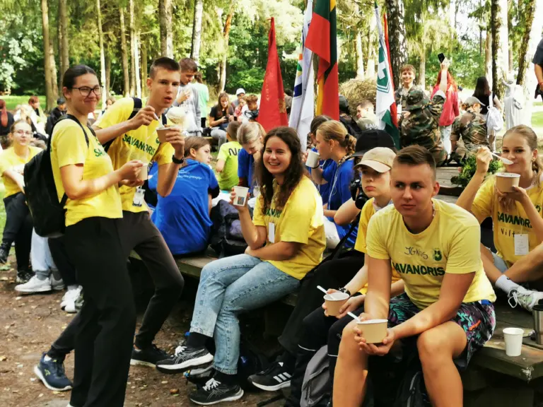 Nuotrauka 10: Savanorystė piligriminiame žygyje