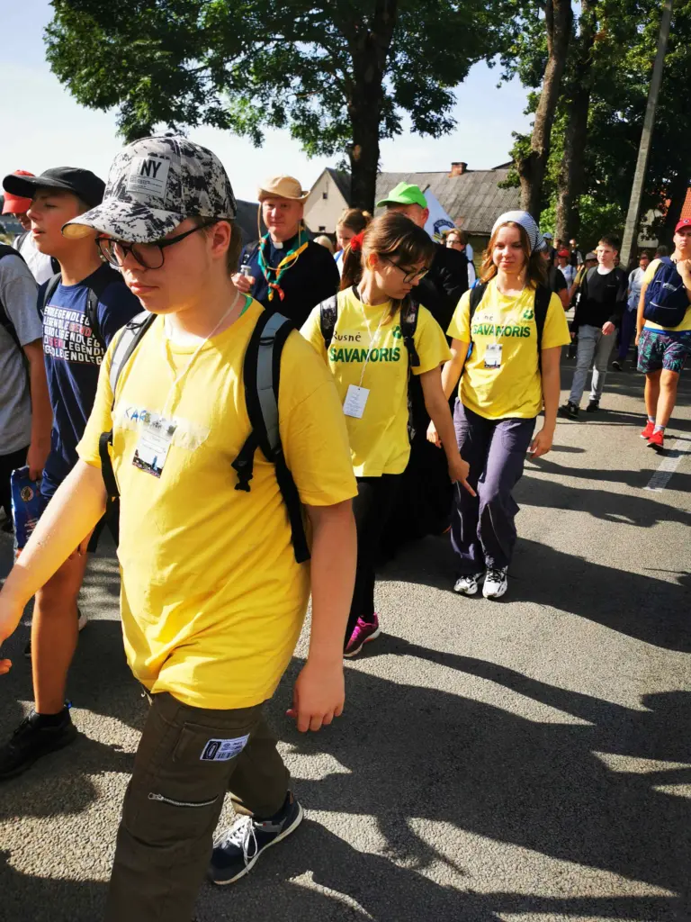 Nuotrauka 13: Savanorystė piligriminiame žygyje