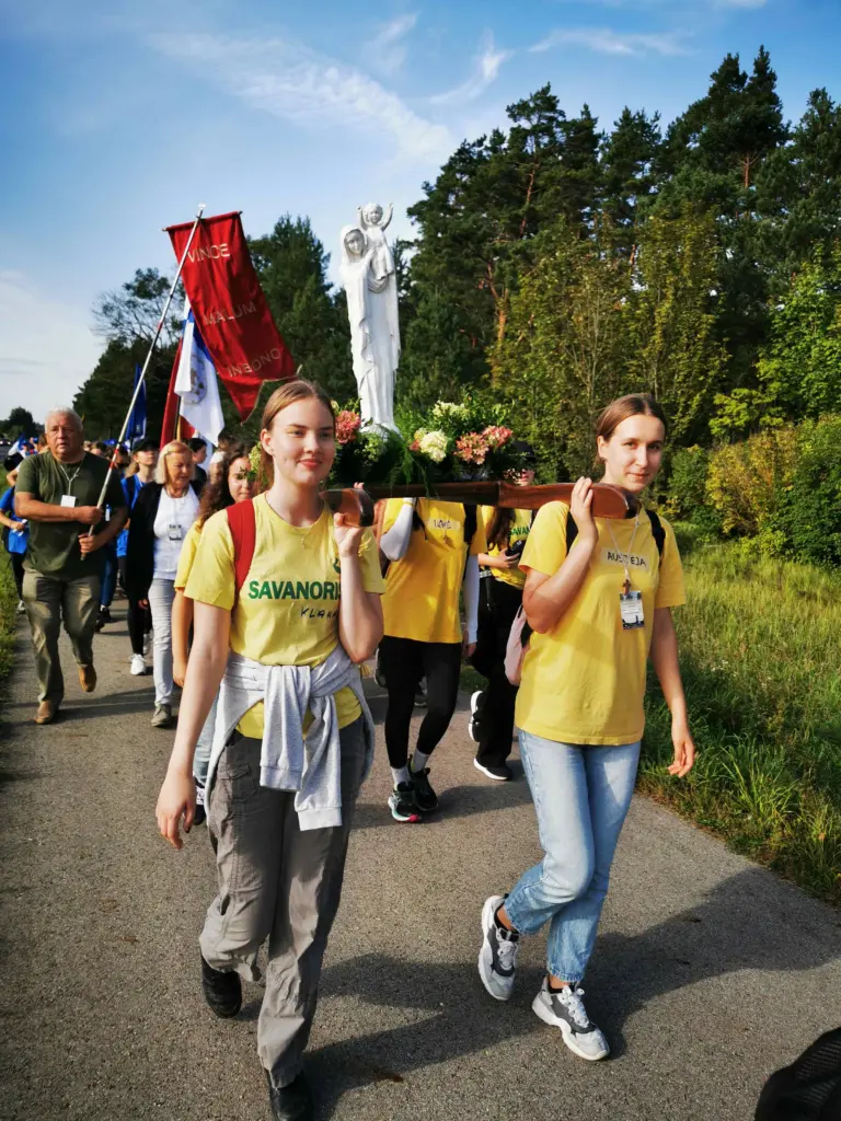 Nuotrauka 15: Savanorystė piligriminiame žygyje