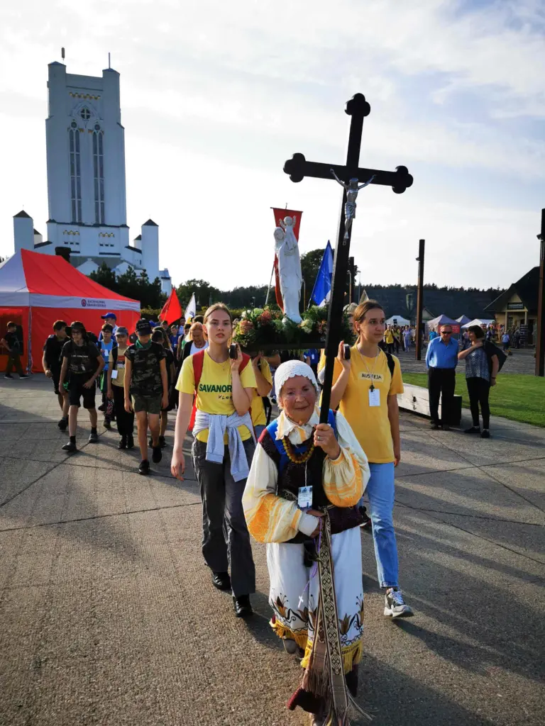 Nuotrauka 16: Savanorystė piligriminiame žygyje