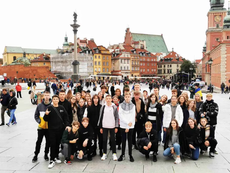 Nuotrauka 6: Gimnazistų išvyka į Varšuvą