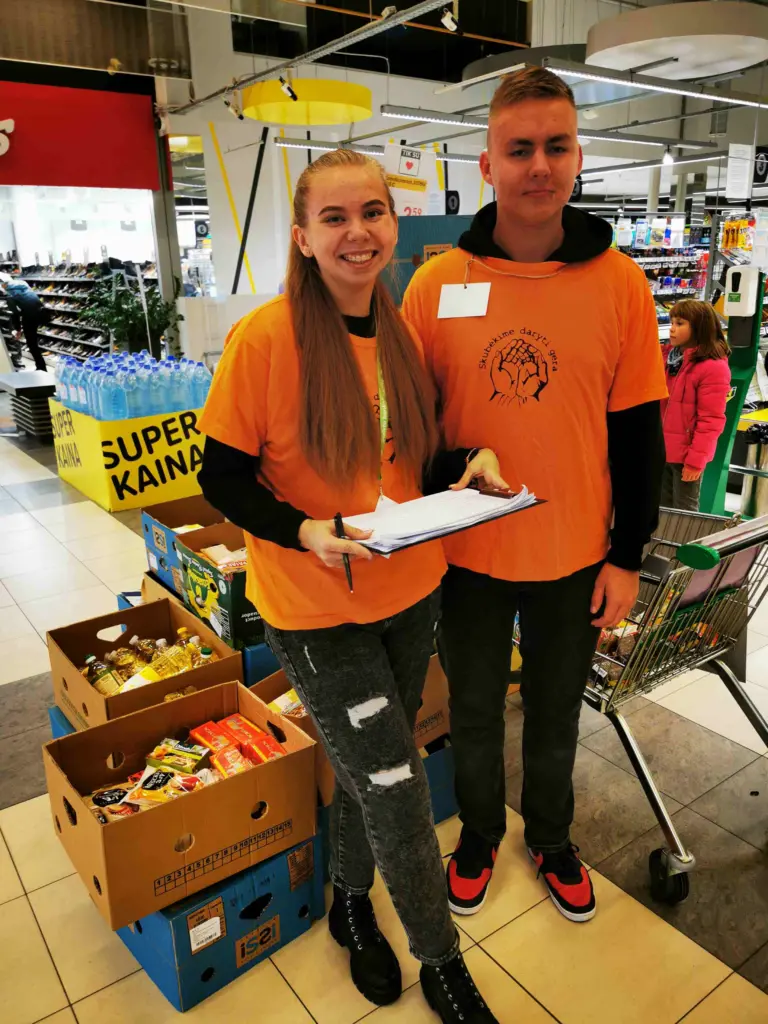 Nuotrauka 4: „Maisto banko“ akcija sutelkė janoniečius gerumo darbams