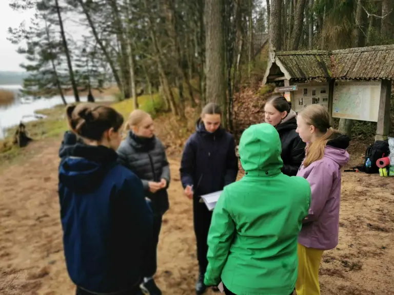 Nuotrauka 2: Bronzinis bandomasis DofE programos žygis pasakos motyvais