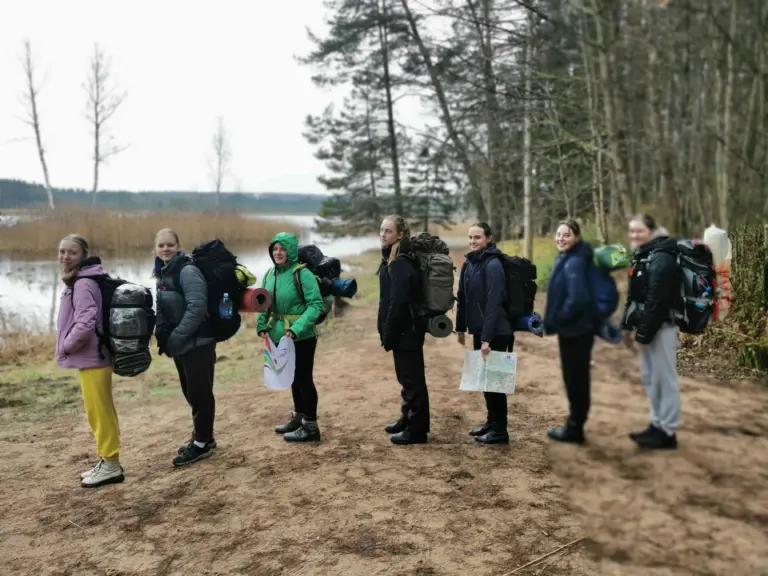 Nuotrauka 4: Bronzinis bandomasis DofE programos žygis pasakos motyvais